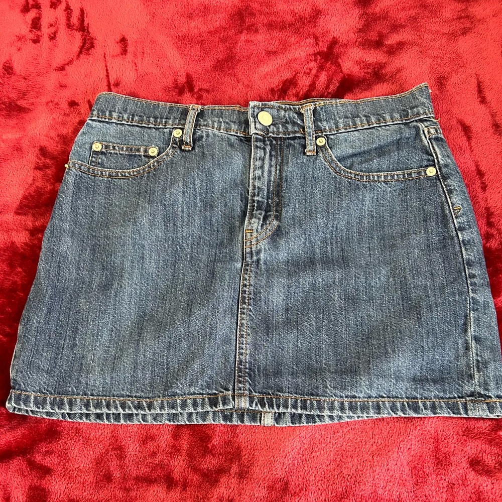 GAP Denim Mini Skirt